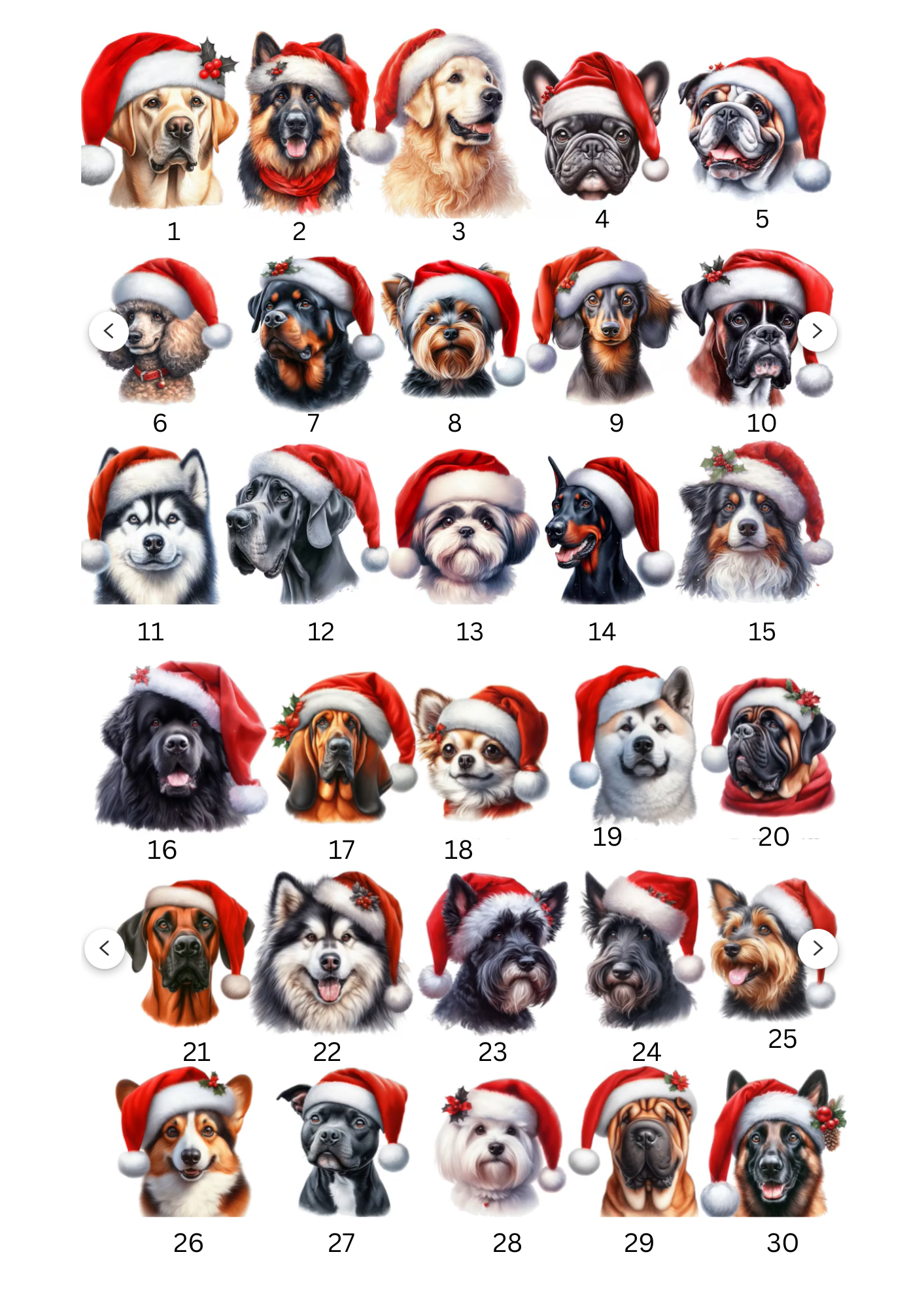 Christmas Dog Ornament