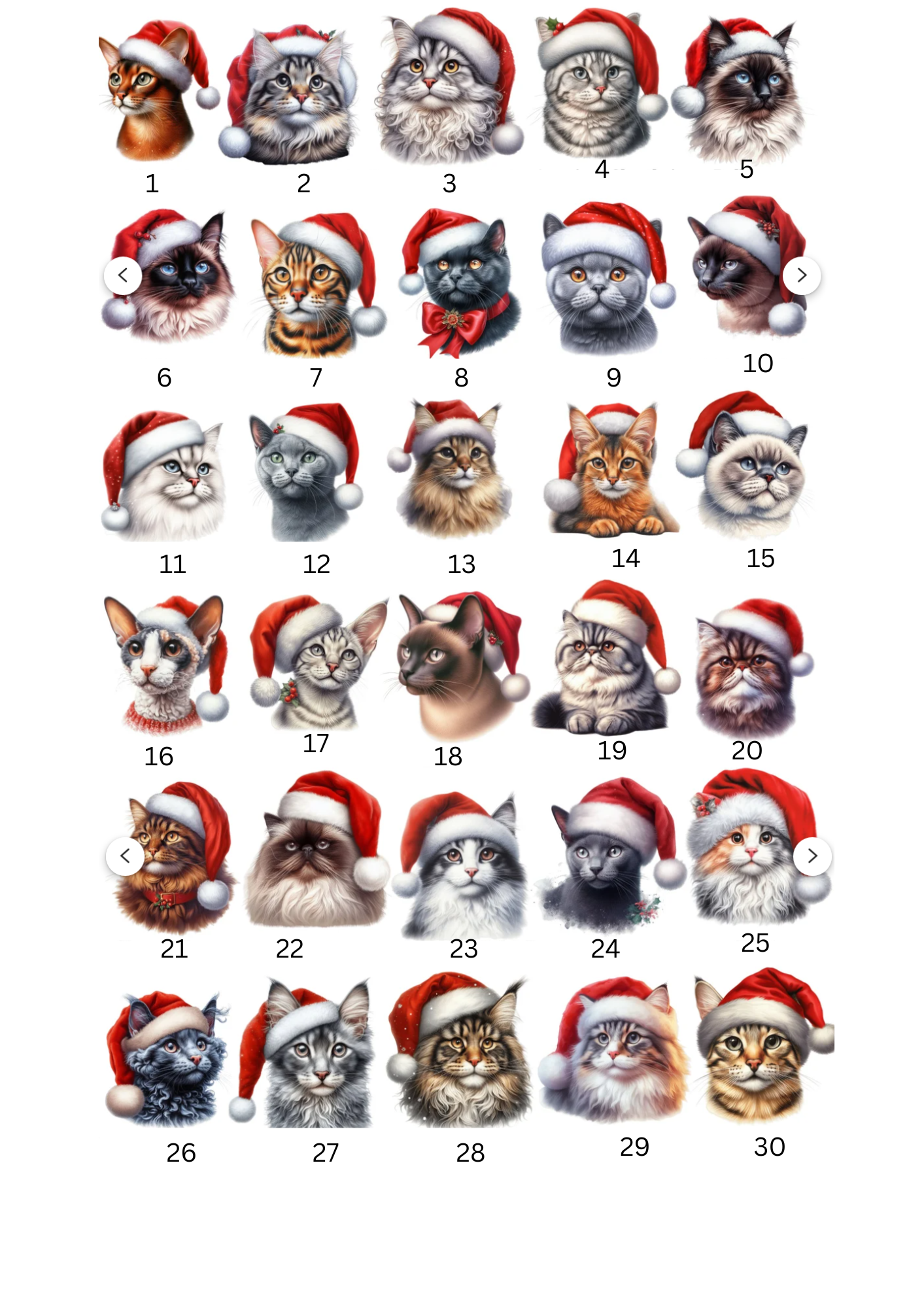 Christmas Cat Ornament