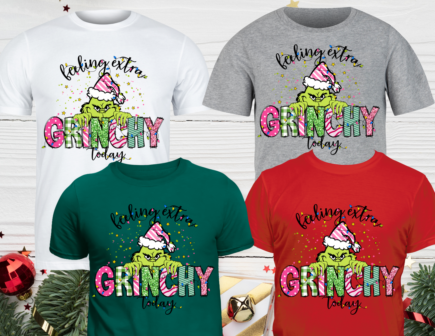 Feeling Grinchy Today Shirt