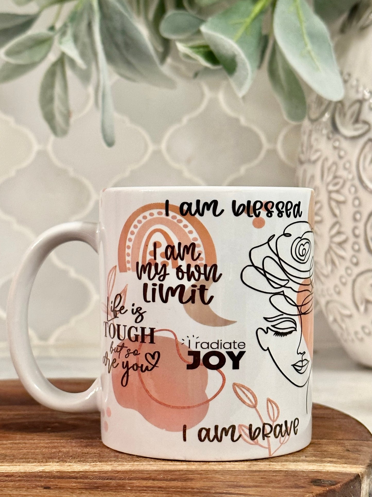 Boho Inspirational Quotes Mug