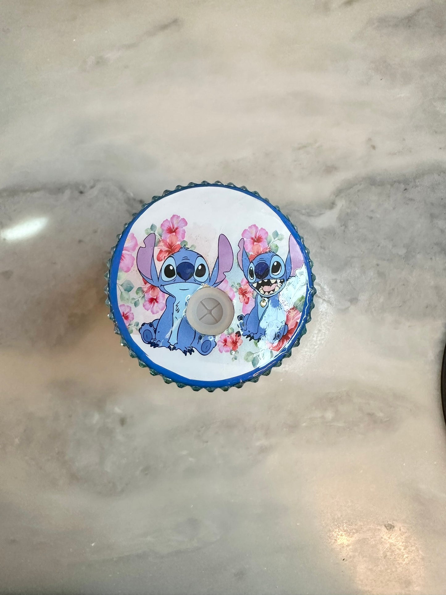 Stitch Glass Can