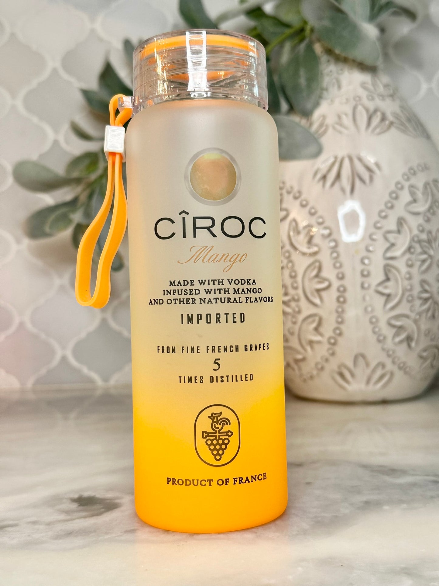 Mango Ciroc Glass Can