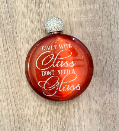 Girls With Class Flask