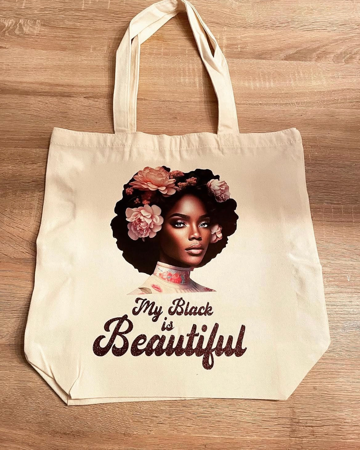 My Black is Beautiful Canvas Tote