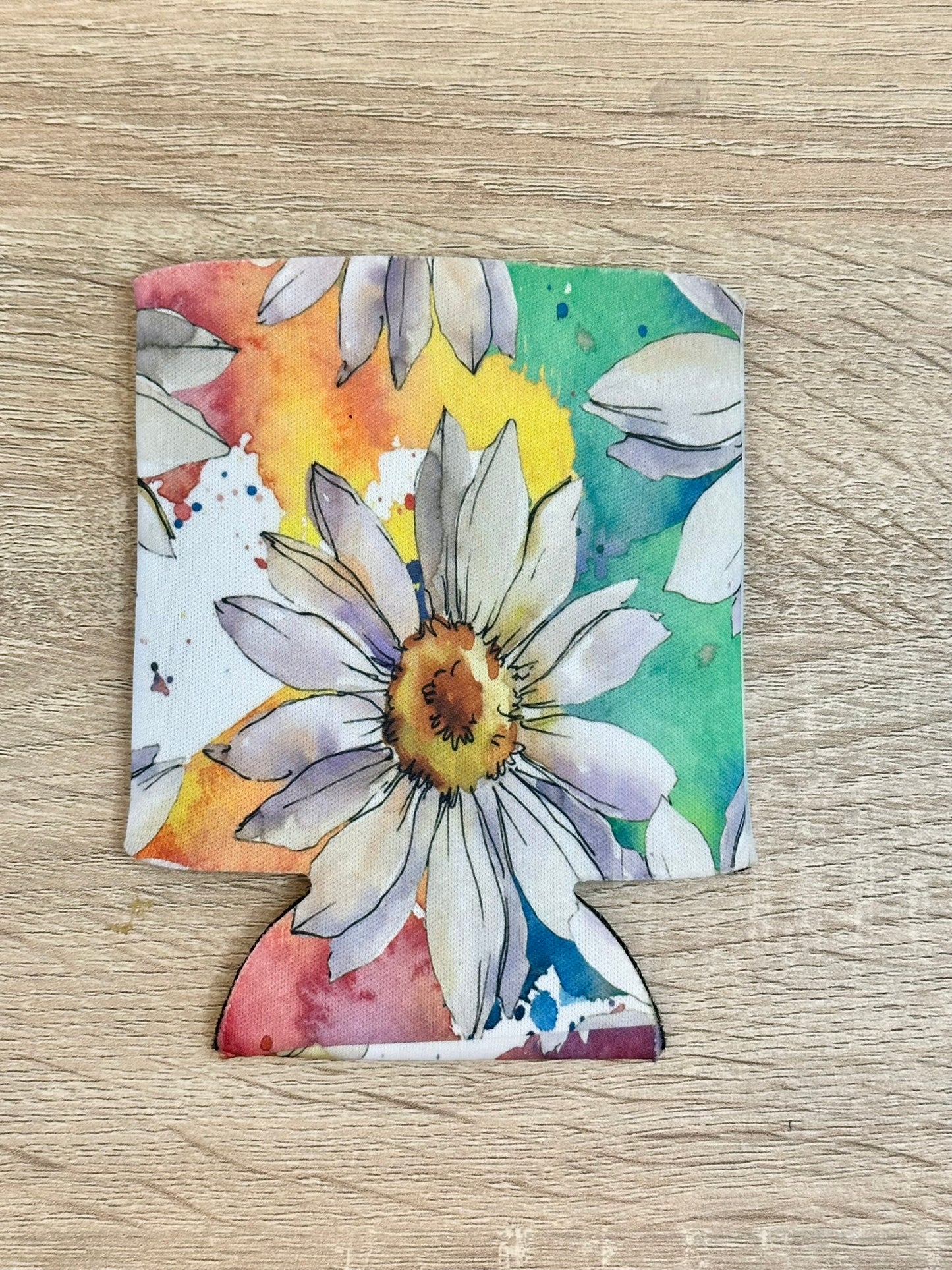Floral Can Cooler