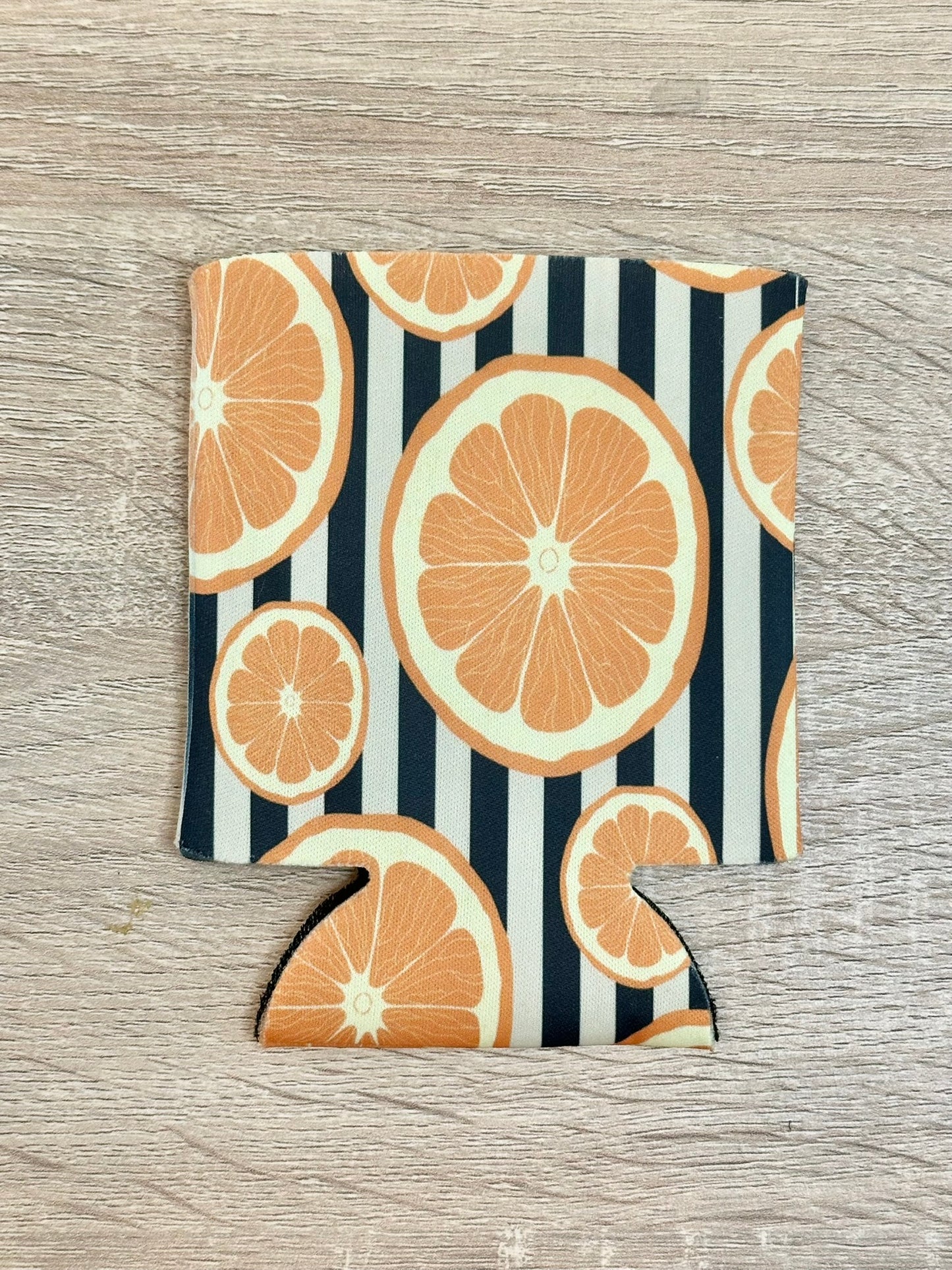 Orange Slice Can Cooler