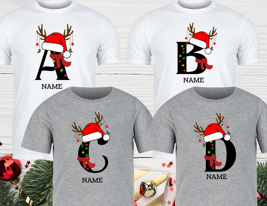 Christmas Alphabet Shirt