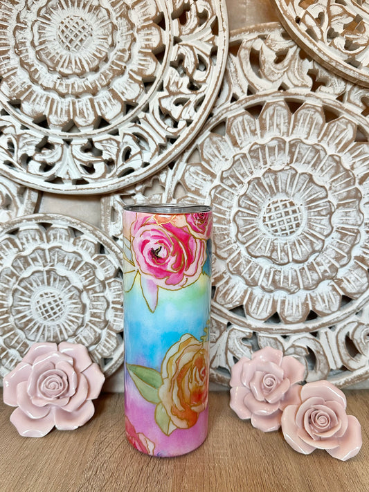 Floral Tumbler