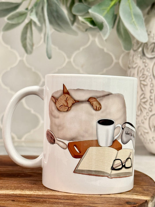 I Don't Do Mornings Mug