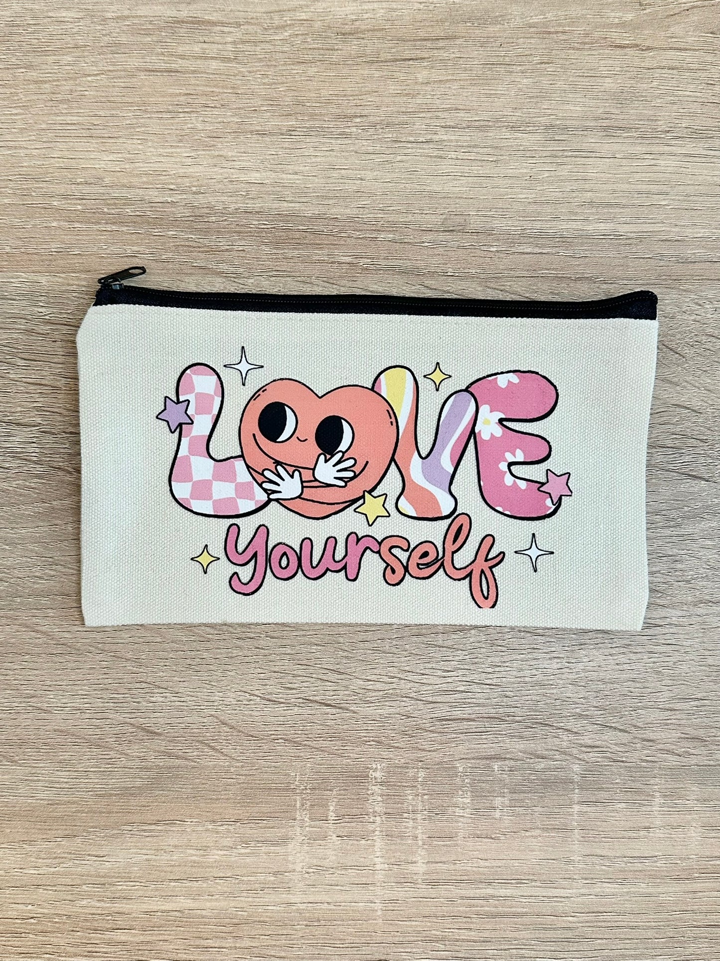 Love Yourself Canvas Pouch
