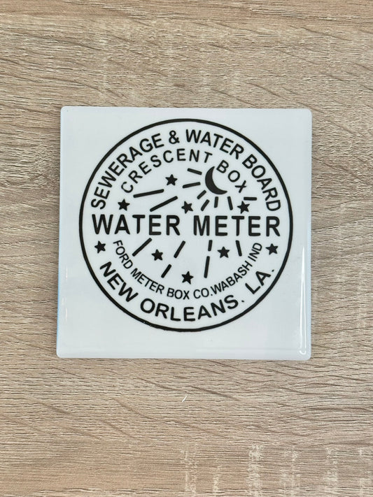 New Orleans Water Meter Coaster