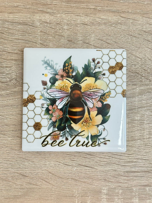 Bee True Coaster