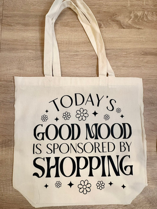 Good Mood Canvas Tote