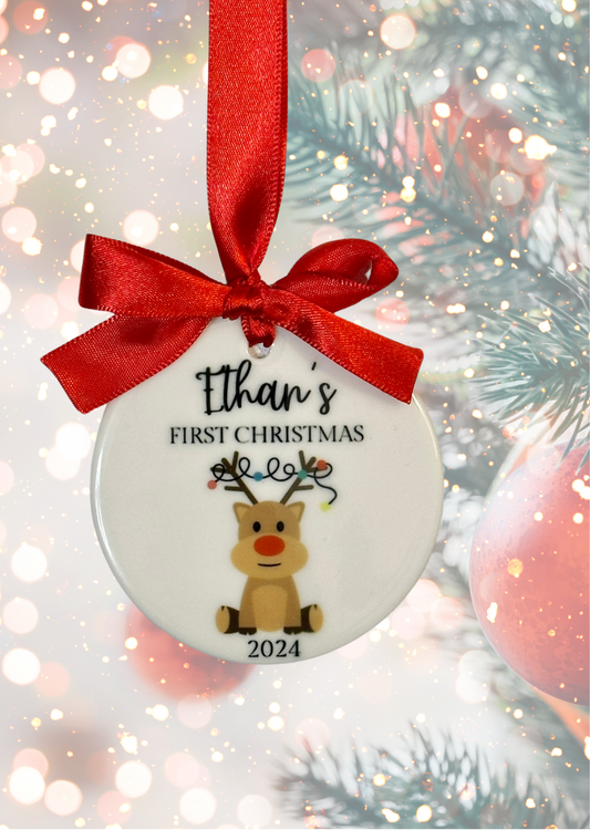 Baby's First Christmas Ornament
